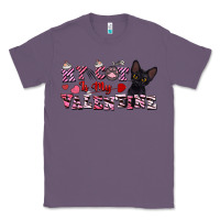 Lavender my cat is my valentine Classic Tee - FaDigitalArtStudio