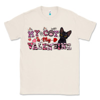 Natural my cat is my valentine Classic Tee - FaDigitalArtStudio