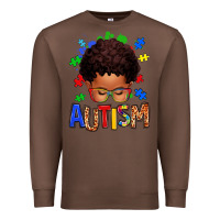 Chestnut autism afro kid Premium Sweatshirt - texasbilliewilder