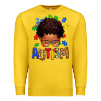 Lemon autism afro kid Premium Sweatshirt - texasbilliewilder