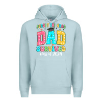 Blue Mist forget the grad dad survived class of 2024 Premium Hoodie - JahusDesignShop
