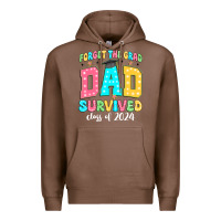 Chestnut forget the grad dad survived class of 2024 Premium Hoodie - JahusDesignShop