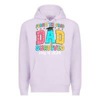 Lilac forget the grad dad survived class of 2024 Premium Hoodie - JahusDesignShop