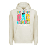 Oatmeal Heather forget the grad dad survived class of 2024 Premium Hoodie - JahusDesignShop
