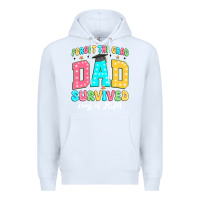 White forget the grad dad survived class of 2024 Premium Hoodie - JahusDesignShop