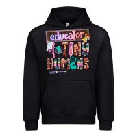 Black educator of tiny humans Urban Hoodie - AdoDesignShop