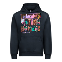 Navy educator of tiny humans Urban Hoodie - AdoDesignShop