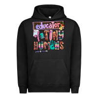 Pigment Black educator of tiny humans Urban Hoodie - AdoDesignShop