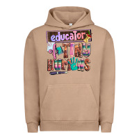 Pigment Burro educator of tiny humans Urban Hoodie - AdoDesignShop