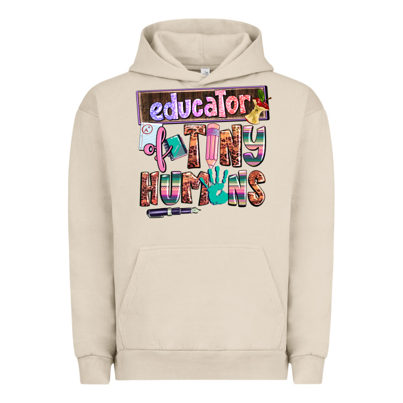 Educator Of Tiny Humans Urban Hoodie by AdoDesignShop | Teevron