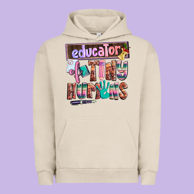 Educator Of Tiny Humans Urban Hoodie Designed By Adodesignshop
