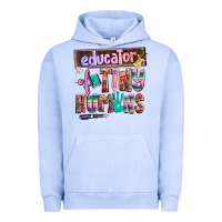 Pigment Grape Ice educator of tiny humans Urban Hoodie - AdoDesignShop