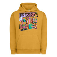 Pigment Peanut Butter educator of tiny humans Urban Hoodie - AdoDesignShop