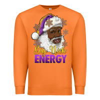 Carrot big nick energy purple and gold afro santa Premium Sweatshirt - RanaPortraitStore