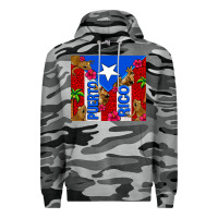 Slate Camo puerto rico coqui leopard Premium Hoodie - AdoDesignShop