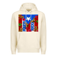Tofu puerto rico coqui leopard Premium Hoodie - AdoDesignShop