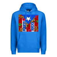 True Royal puerto rico coqui leopard Premium Hoodie - AdoDesignShop