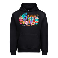 Black art teacher coffee cup Urban Hoodie - AdoDesignShop