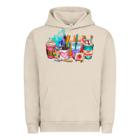 Pigment French Oak art teacher coffee cup Urban Hoodie - AdoDesignShop
