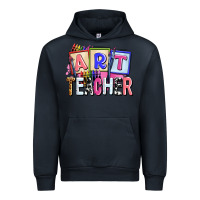 Navy art teacher Urban Hoodie - AdoDesignShop
