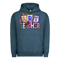 Pigment Midnight Navy art teacher Urban Hoodie - AdoDesignShop