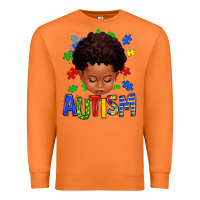 Carrot autism afro kid full face Premium Sweatshirt - texasbilliewilder