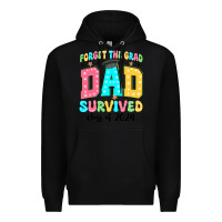 Black forget the grad mom survived class of 2024 Premium Hoodie - JahusDesignShop