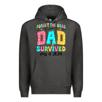 Charcoal Heather forget the grad mom survived class of 2024 Premium Hoodie - JahusDesignShop