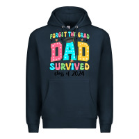 Navy forget the grad mom survived class of 2024 Premium Hoodie - JahusDesignShop