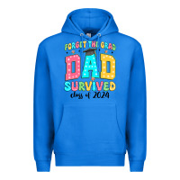 True Royal forget the grad mom survived class of 2024 Premium Hoodie - JahusDesignShop