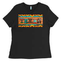 Black texas sunflowers license plate Ladies Tee - Artiststas