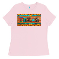 Bubblegum Pink texas sunflowers license plate Ladies Tee - Artiststas