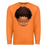 Carrot cute afro boy Premium Sweatshirt - texasbilliewilder
