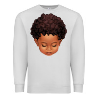 Cute Afro Boy Premium Sweatshirt | Teevron