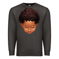 Smoke cute afro boy Premium Sweatshirt - texasbilliewilder