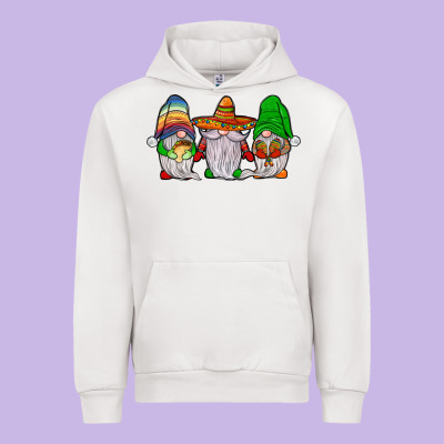 Mexican Gnomies Urban Hoodie Designed By Jahusdesignshop