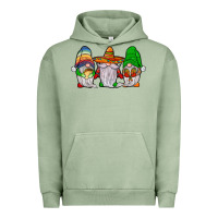 Pigment Oil Green mexican gnomies Urban Hoodie - JahusDesignShop