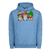 Pigment Pebble Blue mexican gnomies Urban Hoodie - JahusDesignShop
