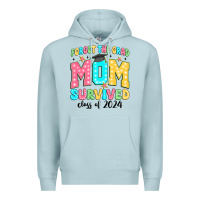 Blue Mist forget the grad mom survived class of 2024 Premium Hoodie - JahusDesignShop