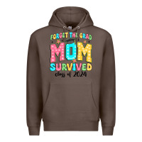 Coffee forget the grad mom survived class of 2024 Premium Hoodie - JahusDesignShop