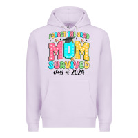 Lilac forget the grad mom survived class of 2024 Premium Hoodie - JahusDesignShop