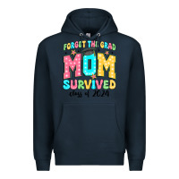 Navy forget the grad mom survived class of 2024 Premium Hoodie - JahusDesignShop