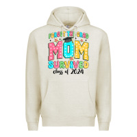 Oatmeal Heather forget the grad mom survived class of 2024 Premium Hoodie - JahusDesignShop