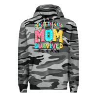 Slate Camo forget the grad mom survived class of 2024 Premium Hoodie - JahusDesignShop