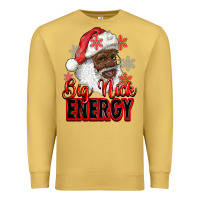 Antique Gold big nick energy afro santa Premium Sweatshirt - RanaPortraitStore