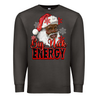 Smoke big nick energy afro santa Premium Sweatshirt - RanaPortraitStore
