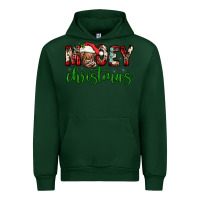 Forest Green mooey christmas Urban Hoodie - JahusDesignShop