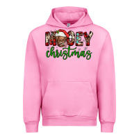 Fuchsia Pink mooey christmas Urban Hoodie - JahusDesignShop
