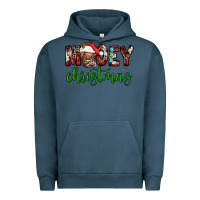 Pigment Midnight Navy mooey christmas Urban Hoodie - JahusDesignShop