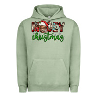 Pigment Oil Green mooey christmas Urban Hoodie - JahusDesignShop